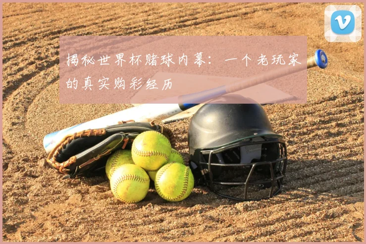 揭秘世界杯赌球内幕:一个老玩家的真实购彩经历